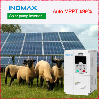 قیمت خوب 7.5KW Inomax خورشیدی MPPT اینورتر برای پمپ خورشیدی و آبیاری خورشیدی بدون باتری آنلاین